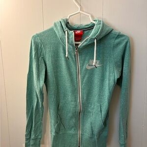 Nike Aqua Full-Zip Sweatshirt